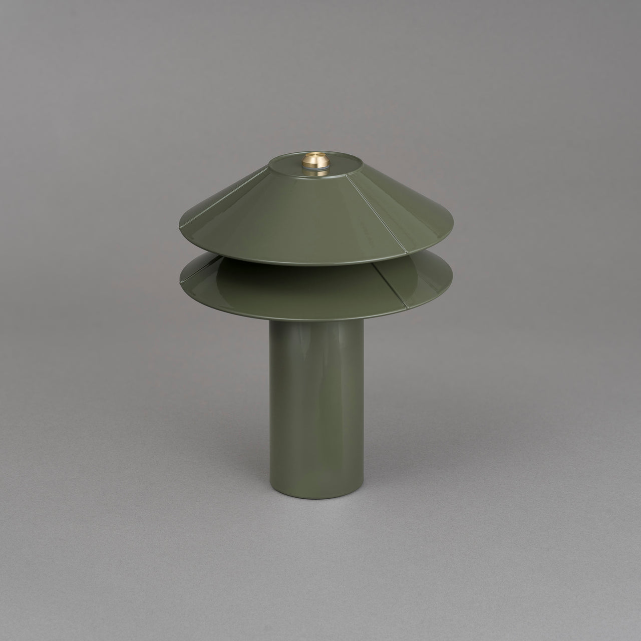 2SHADES _ Portable Table Lamp _ Olive Green