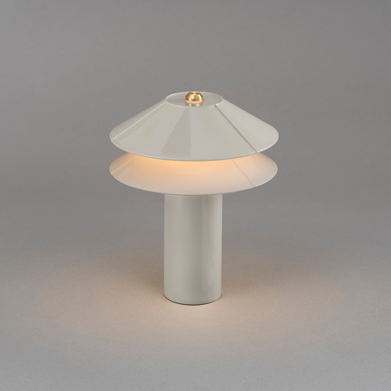 2SHADES _ Portable Table Lamp _ Silk Grey