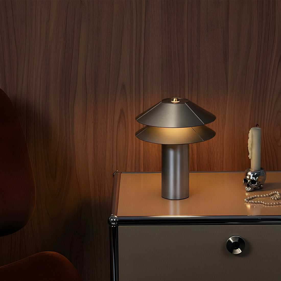 2SHADES _ Portable Table Lamp