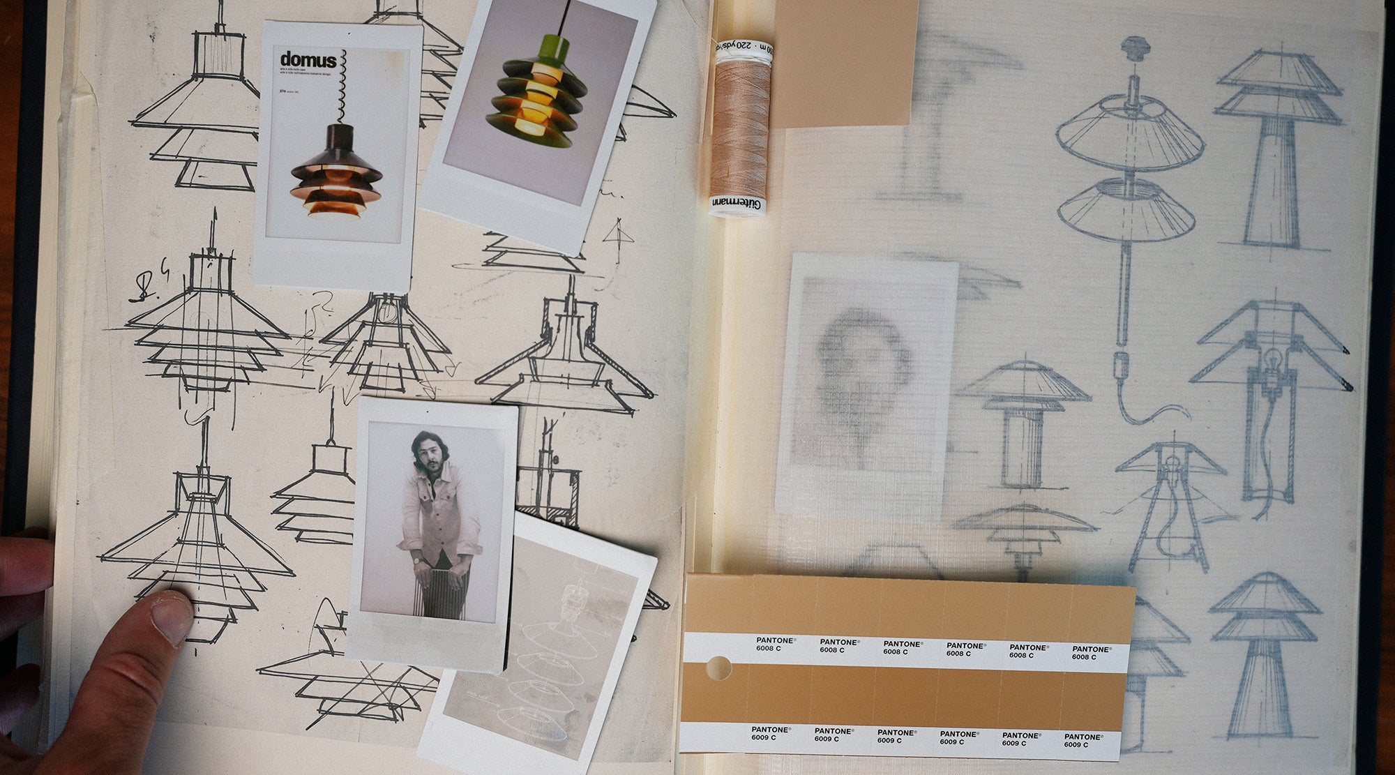 A lighting range drawn from the sketchbooks of Marcello Minale - an idea first put to paper in 1969 and never realised. Reimagined by Massimo Minale in 2026 to cast both a functional task light and a warm glow through your home.