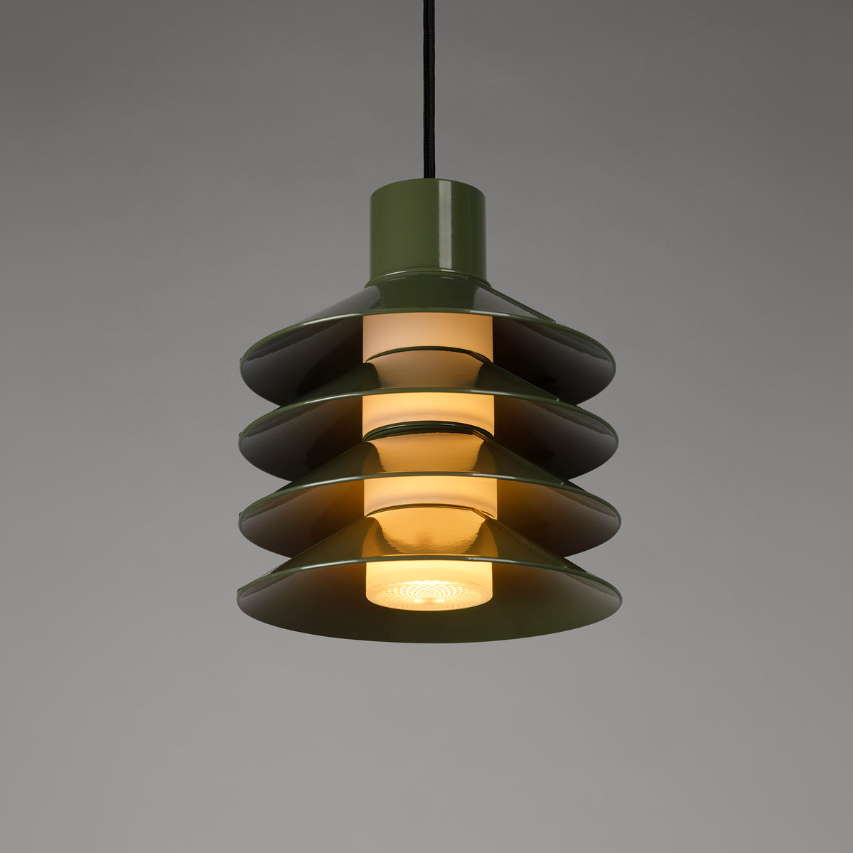 4SHADES _ Wandleuchte Offen _ Reines Aluminium – Minale